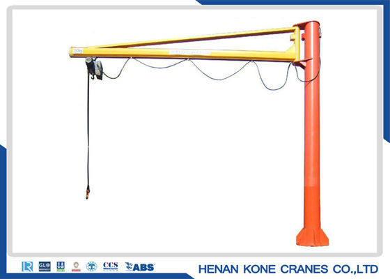 Cần cẩu Jib điện 15m ngoài trời trong nhà, Cần cẩu xoay trụ 5 tấn